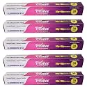 Freshee 30gm Disposable Silver Foil Roll Pack of 5, 11 Micron Thick Aluminium Foil for Food Wrapping Delivery & Oven Baking