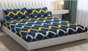 Freshfromloom Microfiber Double Flat 144 TC Solid 1 Bedsheet with 2 Pillow Covers