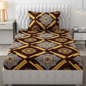Freshfromloom Microfiber Single Flat 144 TC Solid 1 Bedsheet with 2 Pillow Covers