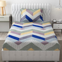 Freshfromloom Microfiber Single Flat 144 TC Solid 1 Bedsheet with 2 Pillow Covers