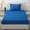 Freshfromloom Microfiber Single Flat 144 TC Solid 1 Bedsheet with 2 Pillow Covers
