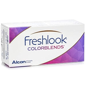 freshlook colorblends contact lens with lens case amp solution - 2 pieces -425green