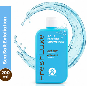 FreshLuxe Aqua Essence Showergel for Exfoliation