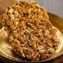 FreshTrain Round Peanut Chikki | Punjabi Chikki | Peanuts & Jaggery Gol Chikki |Peanut bar (600 g)