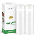 FRESKO Vacuum Sealer Bags Rolls with Write-On Labels, 11" x 20' 2 Pack Bags