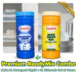 Fressho Detergent Liquid Dishwash Gel Readymix