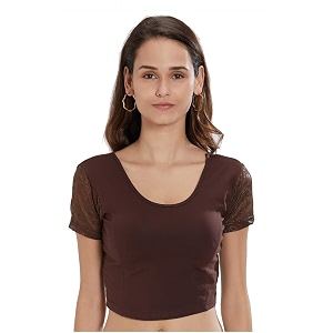 fressia fabrics cotton bustier saree blouse