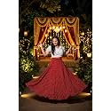 Womens Lycra Top with Georgette Skirt 