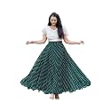 Womens Lycra Top with Georgette Skirt 