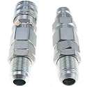 FridayParts #12 JIC Flat Face Hydraulic Quick Connect Coupler