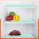 Bathla Fridge Mats - (45cm x 30cm) Kitchen, Drawer, Bathroom, Table, Fridge | Temperature Resistant | Multipurpose, Reusable | Non-Slip | Pebbles Texture | (VIDA, 425 GSM, Teal)