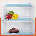 Fridge Mats by Bathla - 45cm x 30cm Mats for Kitchen, Drawer, Bathroom, Table, Fridge | Temperature Resistant | Multipurpose, Washable, Reusable | Non-Slip | Pebbles Texture | (VIDA, 425 GSM, Blue)