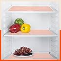 Bathla Fridge Mats - (45cm x 30cm) Kitchen, Drawer, Bathroom, Table, Fridge | Temperature Resistant | Multipurpose, Reusable | Non-Slip | Circle Texture | (VIDA, 425 GSM, Red)