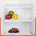 Bathla Fridge Mats - (45cm x 30cm) Kitchen, Drawer, Bathroom, Table, Fridge | Temperature Resistant | Multipurpose, Reusable | Non-Slip | Abstract Texture | (VIDA, 425 GSM, White)