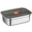 Fridge Storage Box Stainless Steel Food Storage