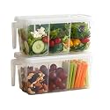 Fridge Storage Boxes Food Grade Containers Plastic