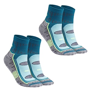 frido active socks for men amp women  cotton nylon grip  anti-sweat odor-free  ideal for walking running training gym amp sports