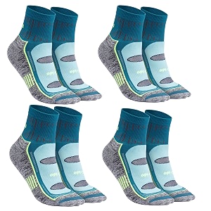 frido active socks for men amp women  cotton nylon grip  anti-sweat odor-free  ideal for walking running training gym amp sports