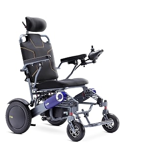 frido prime plus electric wheelchair with one battery for elderly amp disabled  automatic foldable power wheelchair with 360 joystick up to 15km range portable for travel