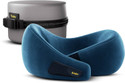 Frido Memory Foam Travel Pillow Pack of 1 Solid Adjustable Head Rest, 360° Neck & Chin Support, Sleeping Pillow for Car & Flight