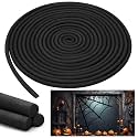 Frienda 1 Inch x 40 Ft Foam Noodles for Crafts Versatile Pool Noodles Foam Tubes Cylinder Rods for Modeling, DIY Arts and Crafts Supplies (Black)