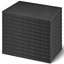Frienda 12 Pcs 12" x 8" x 0.5" Polyethylene Foam Sheet Thick Black Packing Foam Padding Customizable PE Board Cushion Inserts for Cases Craft Shipping Moving DIY Projects Toolbox Storage