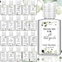 Frienda 24 Pack Thank You Mini Hand Sanitizer Bulk Travel Size 1oz