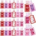 Frienda 24 Pack Valentines Mini Hand Sanitizers Bulk Travel Size 1 oz