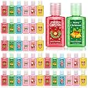 Frienda 24 Packs Christmas Mini Hand Sanitizer Bulk Travel Size 1fl oz