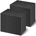 Frienda 24 Pcs 12" x 8" x 0.5" Polyethylene Foam Sheet Thick Black Packing Foam Padding Customizable PE Board Cushion Inserts for Cases Craft Shipping Moving DIY Projects Toolbox Storage