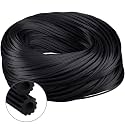 Frienda 250 ft Window Screen Spline Retainer Tool, Black, 0.16 Inch