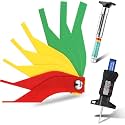 Frienda 3 Pcs Tire Tread Depth Gauge Tools,Digital Tread Depth Gauge, Black
