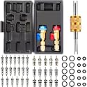 Frienda 35 Pcs R134A R12 AC Schrader Valve Core Tool