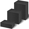 Frienda 36 Pcs 12" x 8" x 0.5" Polyethylene Foam Sheet Thick Black Packing Foam Padding Customizable PE Board Cushion Inserts for Cases Craft Shipping Moving DIY Projects Toolbox Storage