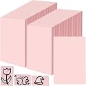 Frienda 40 Pcs Rubber Carving Blocks Linoleum Block 4"x6", Pink