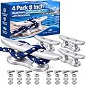 Frienda 6 Inch/8 Inch in Aluminum Boat Dock Cleats