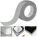 Frienda Grey Caulk Tape 10.5' x 1.5'' Waterproof Self Adhesive, PE