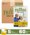 FRIENDS Easy Tapes Adult Diapers - S
