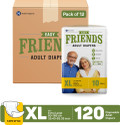 FRIENDS Easy Tapes Adult Diapers - XL