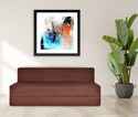 Friends Life 3 Seater Sofa Cum Bed 5X6 Comfort for All for 3 Person 3 Seater Double Foam Fold Out Sofa Cum Bed