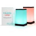 Friendship Lamp® by Filimin Modern - Best Friend Lamps Wi-Fi Touch Lamp LED Light for Long-Distance, Connection, Relationship, Friendship, Gifts, Love, 200+ Colors, App Setup - Set of 2