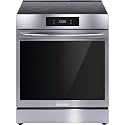 Frigidaire Gallery 30 in 6.2 cu.ft. 5 Burner Element Slide-in Induction Range, Smudge Proof Stainless w/Total Convection, Air Fry GCFI3060BF