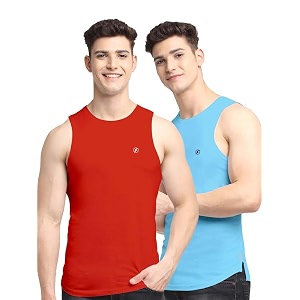 men39s pack of 2 innerwear solid round neck sleeveless side cut vest sando for boy39s - regular fit