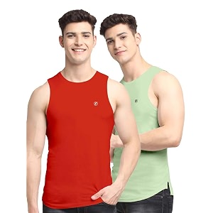 men39s pack of 2 innerwear solid round neck sleeveless side cut vest sando for boy39s - regular fit