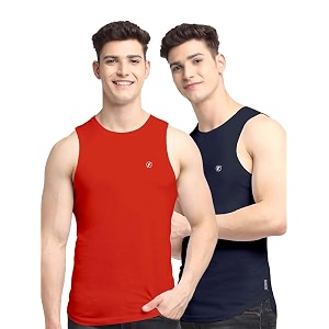 men39s pack of 2 innerwear solid round neck sleeveless side cut vest sando for boy39s - regular fit