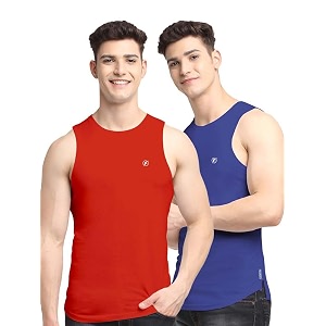 men39s pack of 2 innerwear solid round neck sleeveless side cut vest sando for boy39s - regular fit