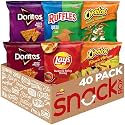 Frito-Lay Cheesy Spicy Sweet Variety Pack, 1oz Single Serve Bags, (Pack of 40) (Assortment May Vary)