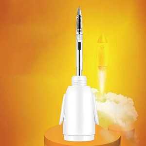 automatic ink fountain pen smooth writing plastic transparent student stationer pen smooth writing ink transparent student stationery stationery office school supplies
