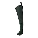 FROGG TOGGS Cascades 2-ply Poly/Rubber Waterproof Fishing Bootfoot Hip Wader for Fishing, Cleated or Felt