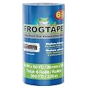 FrogTape ProGrade Blue Painter's Tape with PAINTBLOCK, 1.5" Wide, 6 Rolls